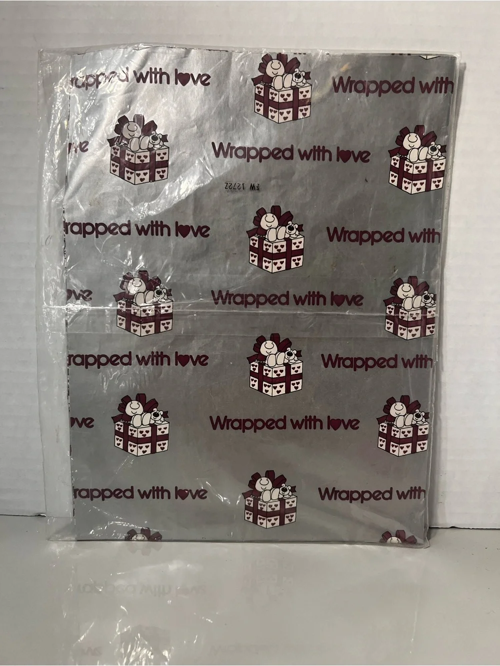 Vintage Ziggy American Greetings Giant Gift Wrap Sheet Wrapped With Love NOS